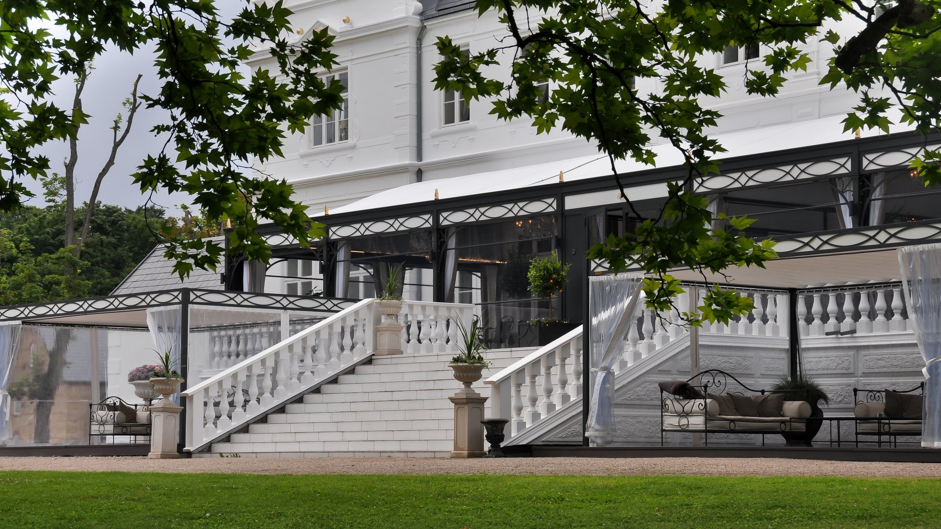 Pavillon Garten Terrasse