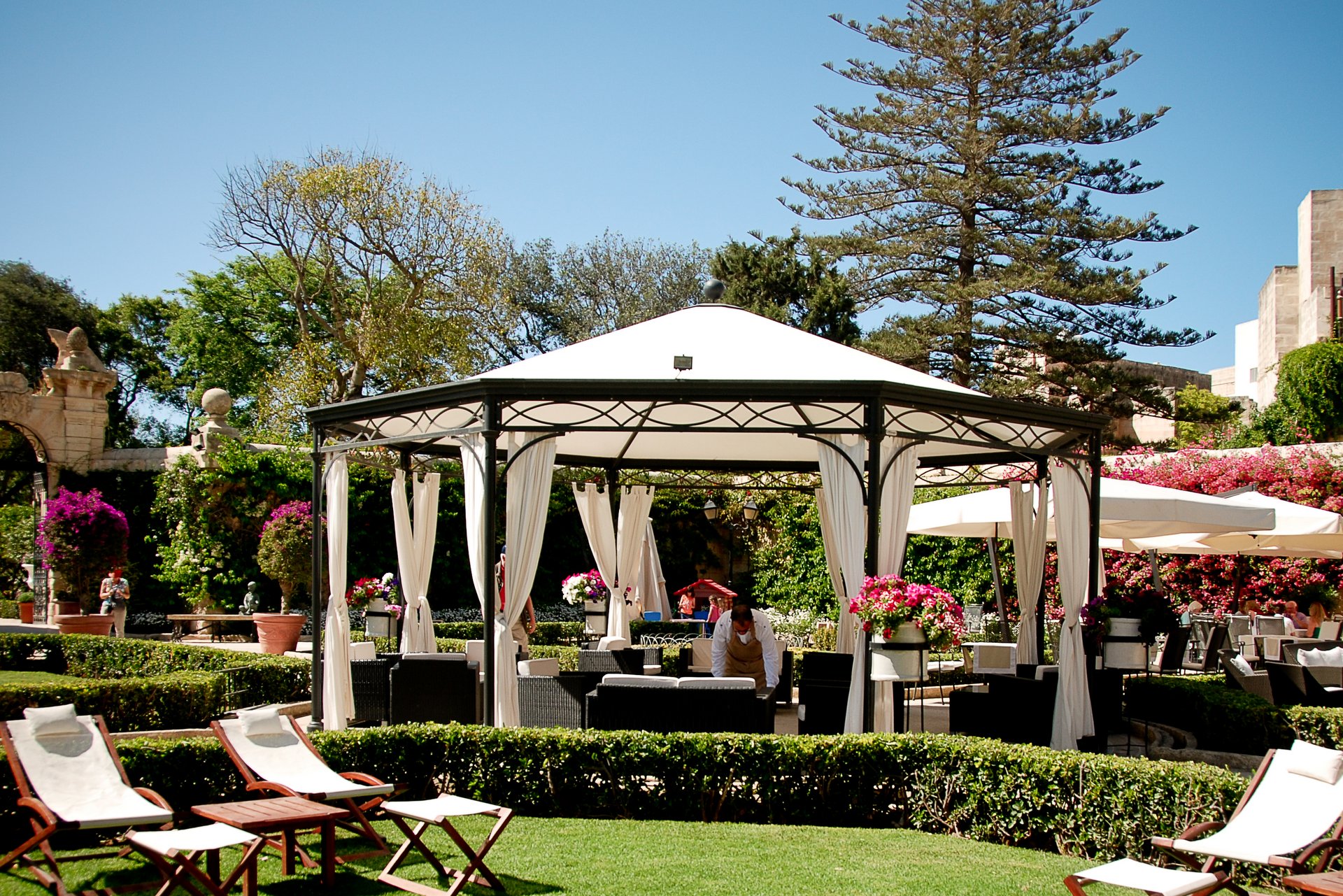 Pavillon Garten Terrasse